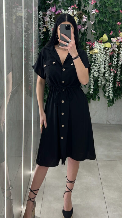 Φόρεμα Casual 12678/ Μαυρο