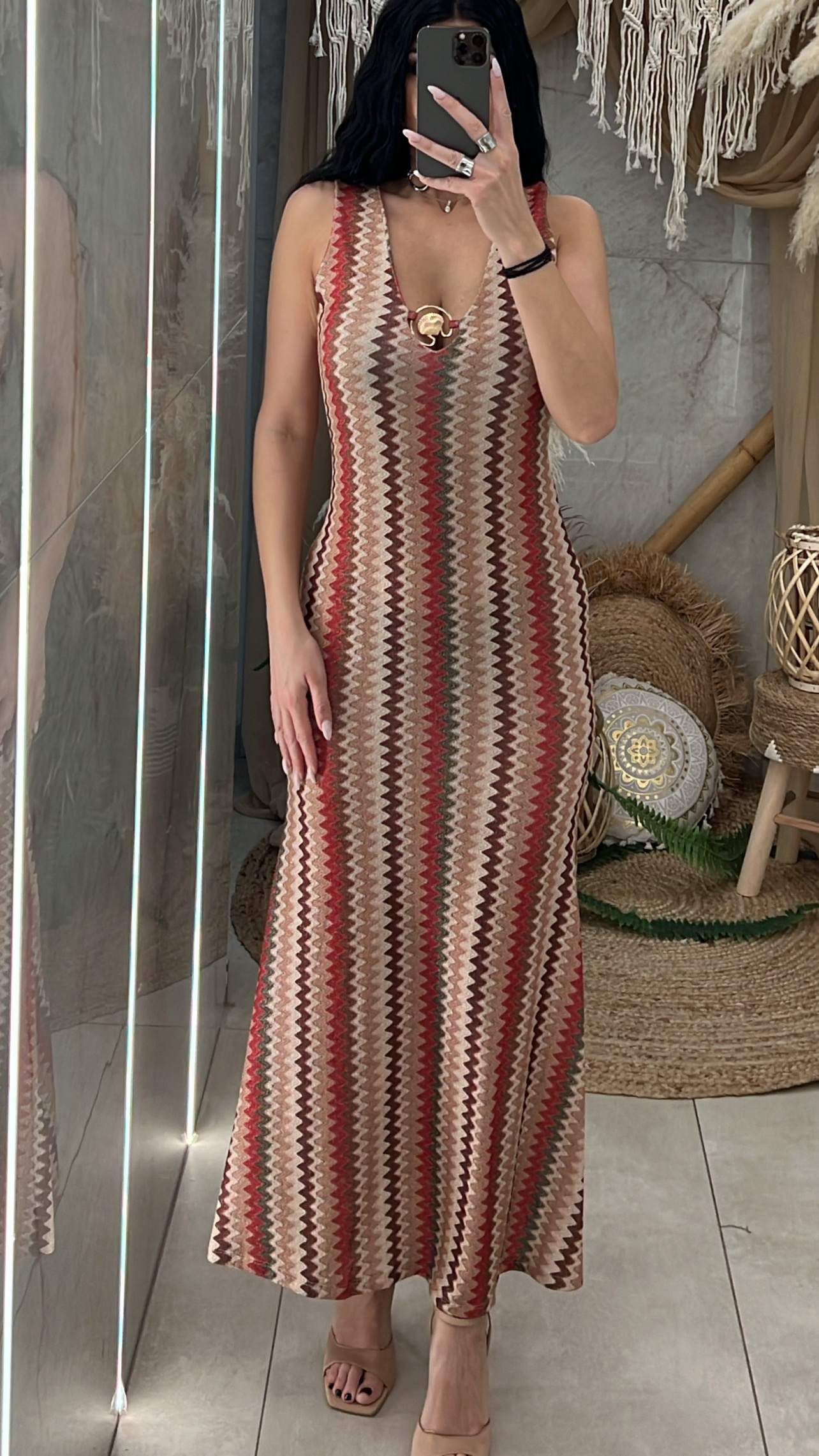Φόρεμα missoni 26777/Μπορντώ