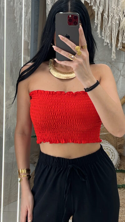 Strapless Top &Sigma;&phi;&eta;&kappa;&omicron;&phi;&omega;&lambda;&iota;ά/&Kappa;ό&kappa;&kappa;&iota;&nu;&omicron;
